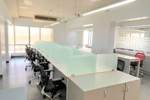 coworking spaces setup in Mohali with modern interiors