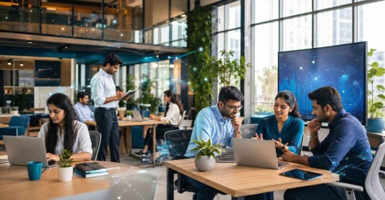 AI is changing how we work at coworking space